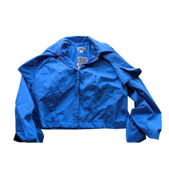 Sammy B “Black History Month” Adult Cropped Shacket Blue Size XXL - Picture 2 of 4